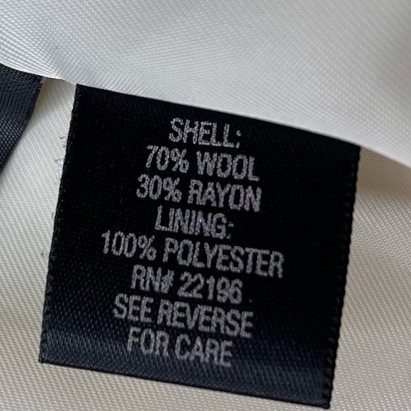 Women’s Sonoma wool blend double breasted coat small - Picture 4 of 7